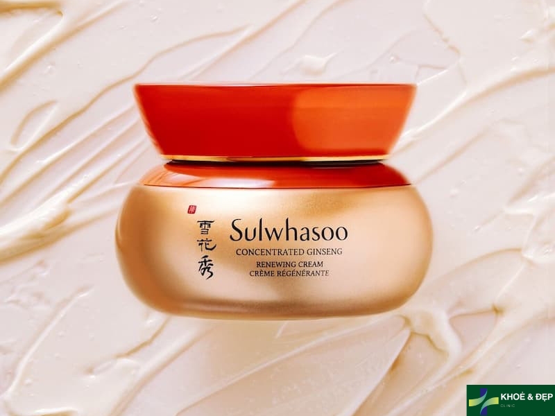 Kem dưỡng da Hàn Quốc Concentrated Ginseng Renewing Cream EX Sulwhasoo