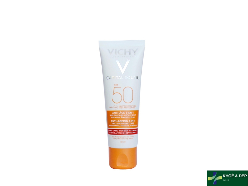 Kem chống nắng Vichy Ideal Soleil Anti- Ageing SPF50