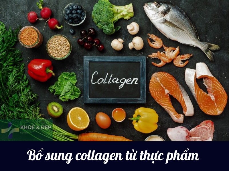 Bổ sung collagen từ thực phẩm hằng ngày